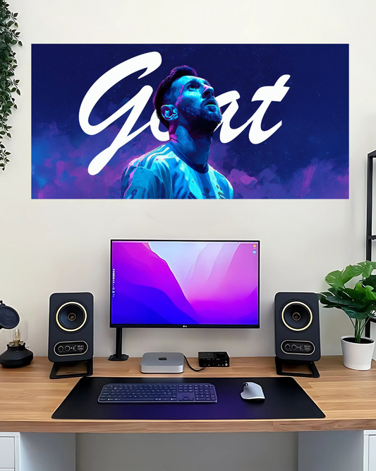 Messi #5 | Split Posters | Football Posters