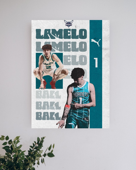 Lamelo Ball #1 | Basketball Posters