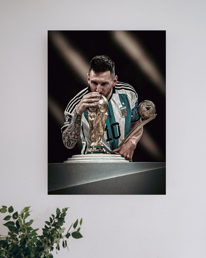 Messi #7 | Football Posters