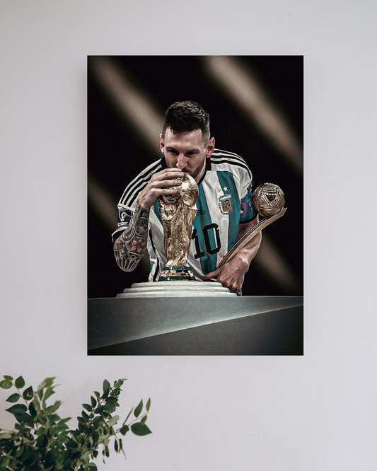 Messi #7 | Football Posters