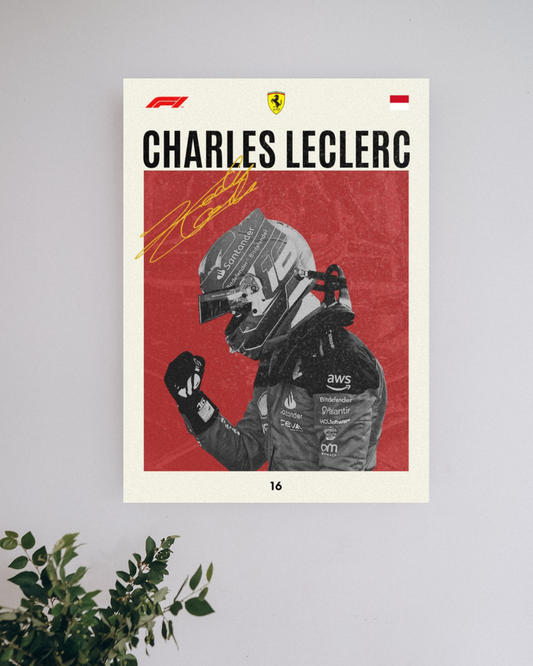 Charles Leclerc #3 | F1 Posters