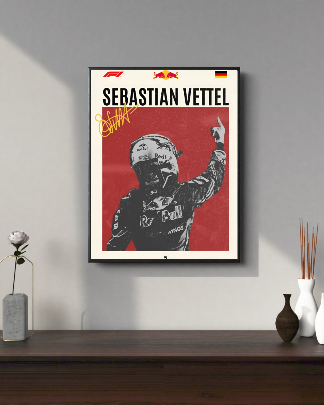 Sebastian Vettel #1  | F1 Posters