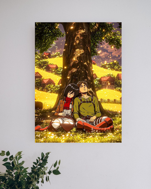 Eren & Mikasa #1 | Anime Posters