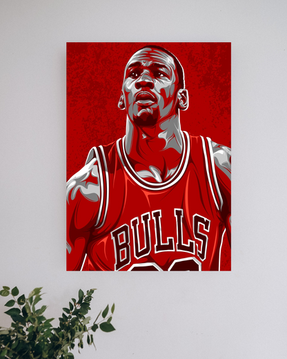 Michael Jordan #8 | Basketball Posters