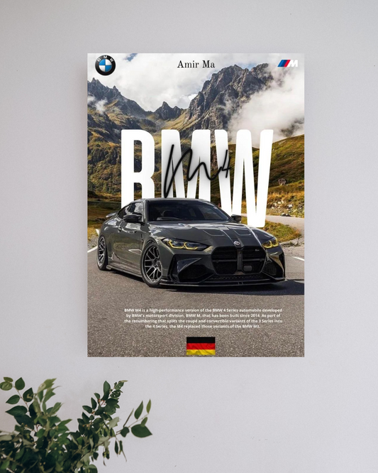 BMW M4 #4 | Car Posters