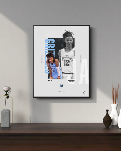 Ja Morant #2 | Basketball Posters