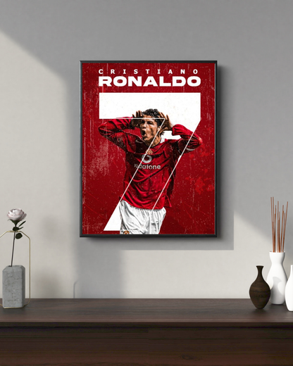 Ronaldo #7 | Football Posters
