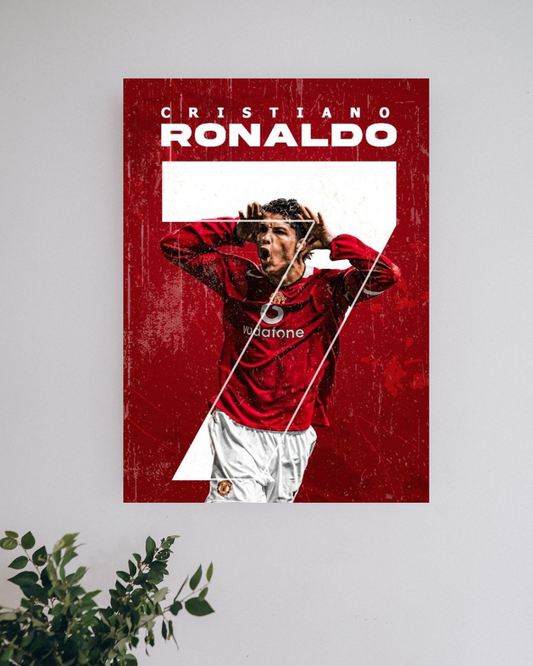 Ronaldo #7 | Football Posters