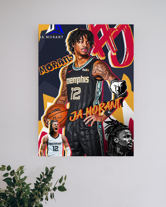 Ja Morant #3 | Basketball Posters