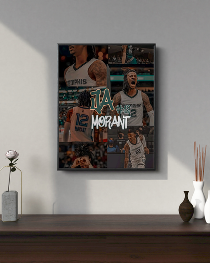 Ja Morant #4 | Basketball Posters