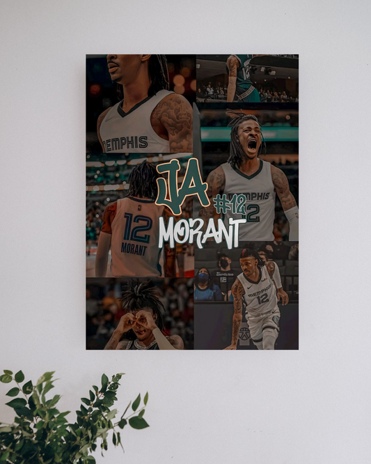 Ja Morant #4 | Basketball Posters