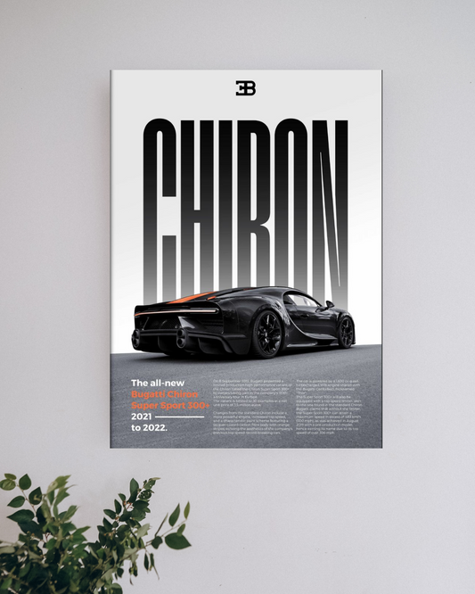 Bugatti Chiron #1 | Car Posters