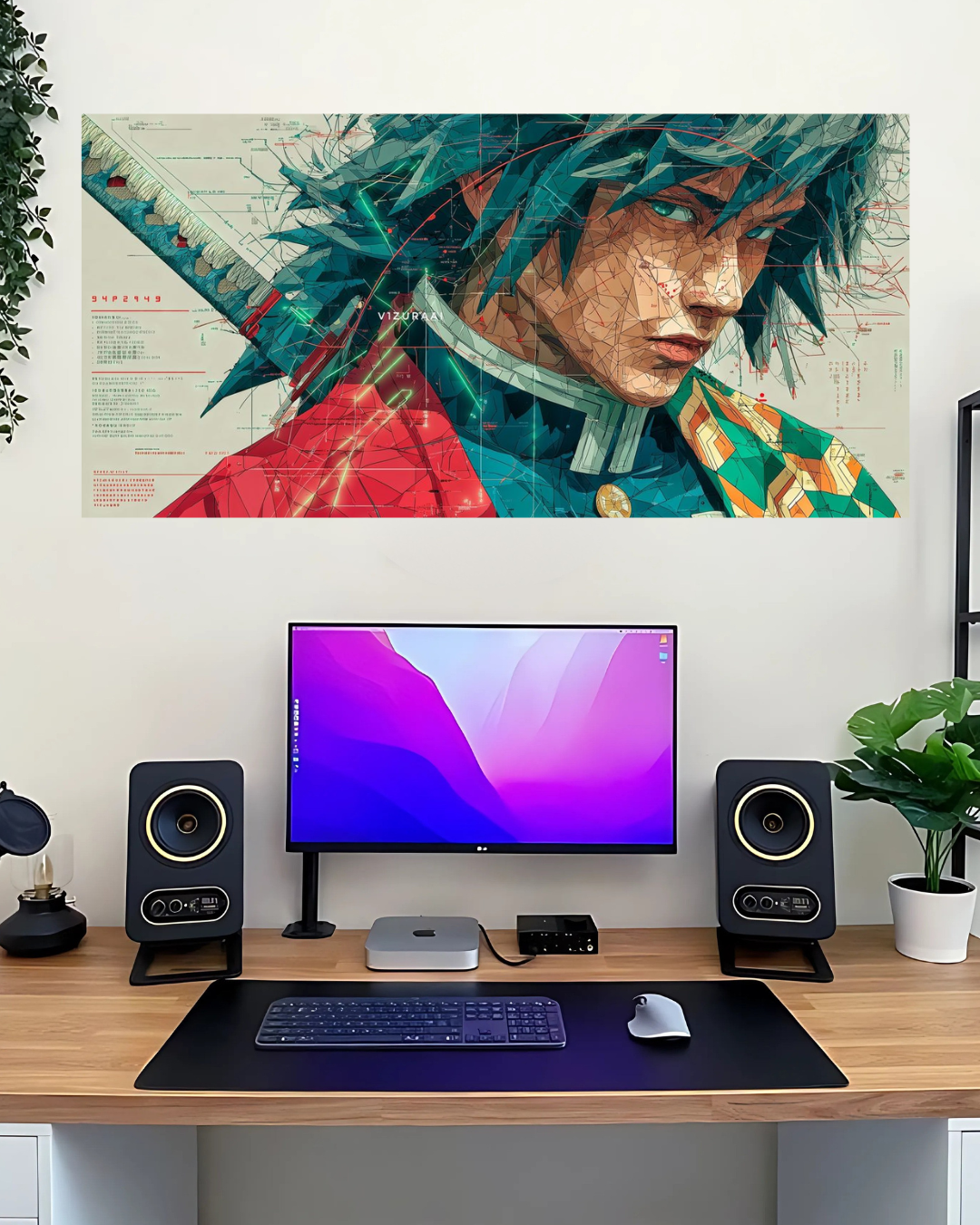 Giyu Tomiyoka #1 | Split Posters | Anime Posters