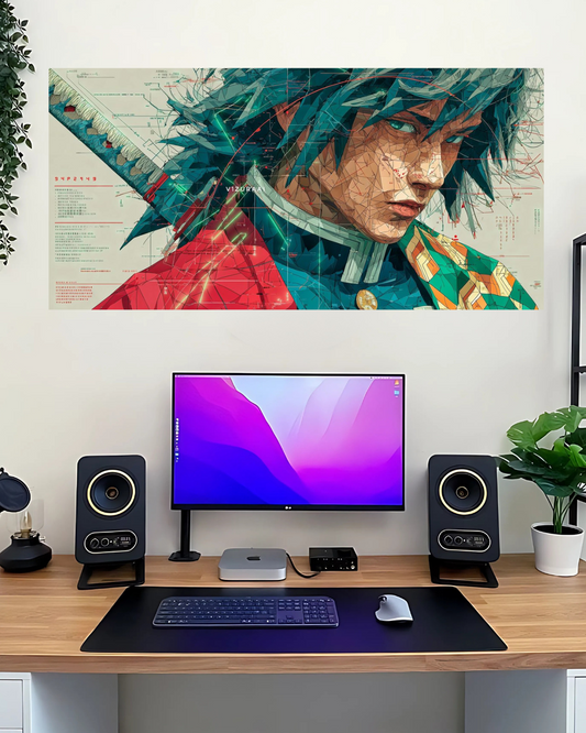 Giyu Tomiyoka #1 | Split Posters | Anime Posters