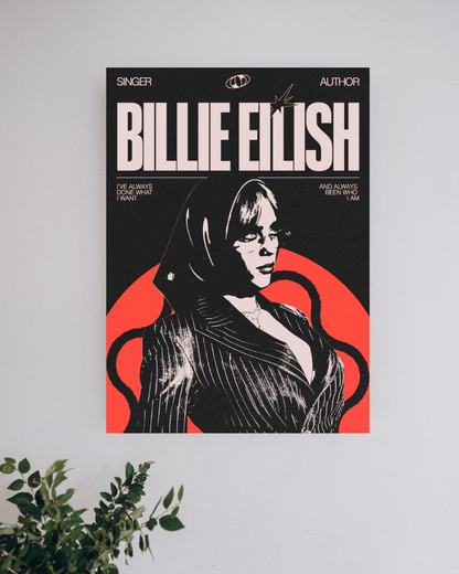 Billie Eilish #1 | Music Artist Posters