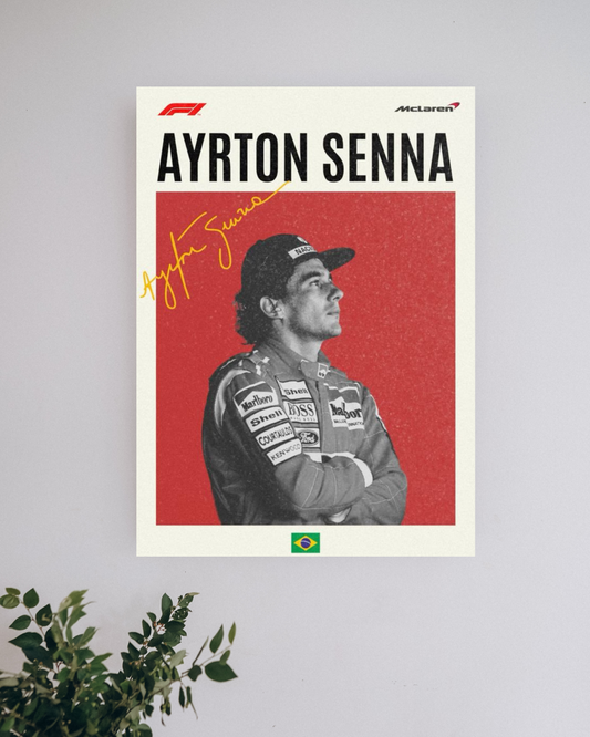 Ayrton Senna #1 |   F1 Posters