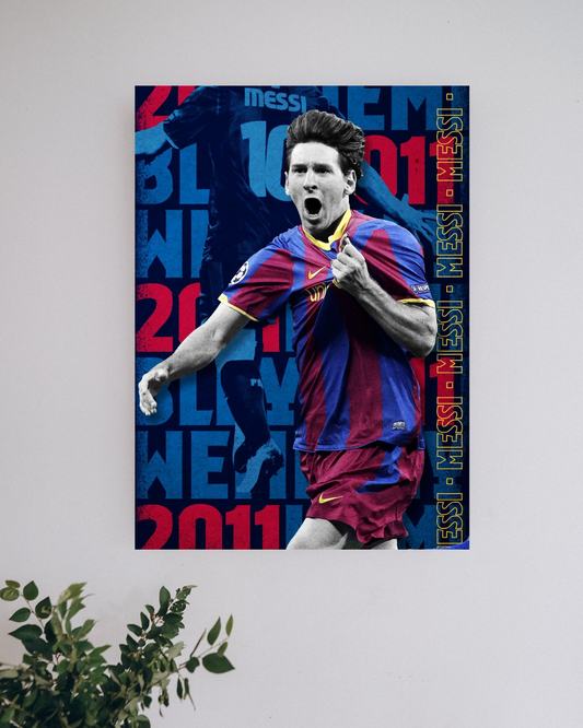 Messi #8 | Football Posters