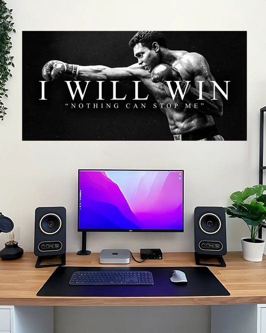 I will win | Split Posters | Motivational Posters