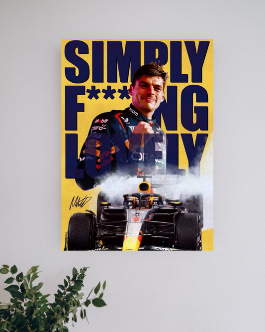 Max Verstappen #1  |  F1 Posters