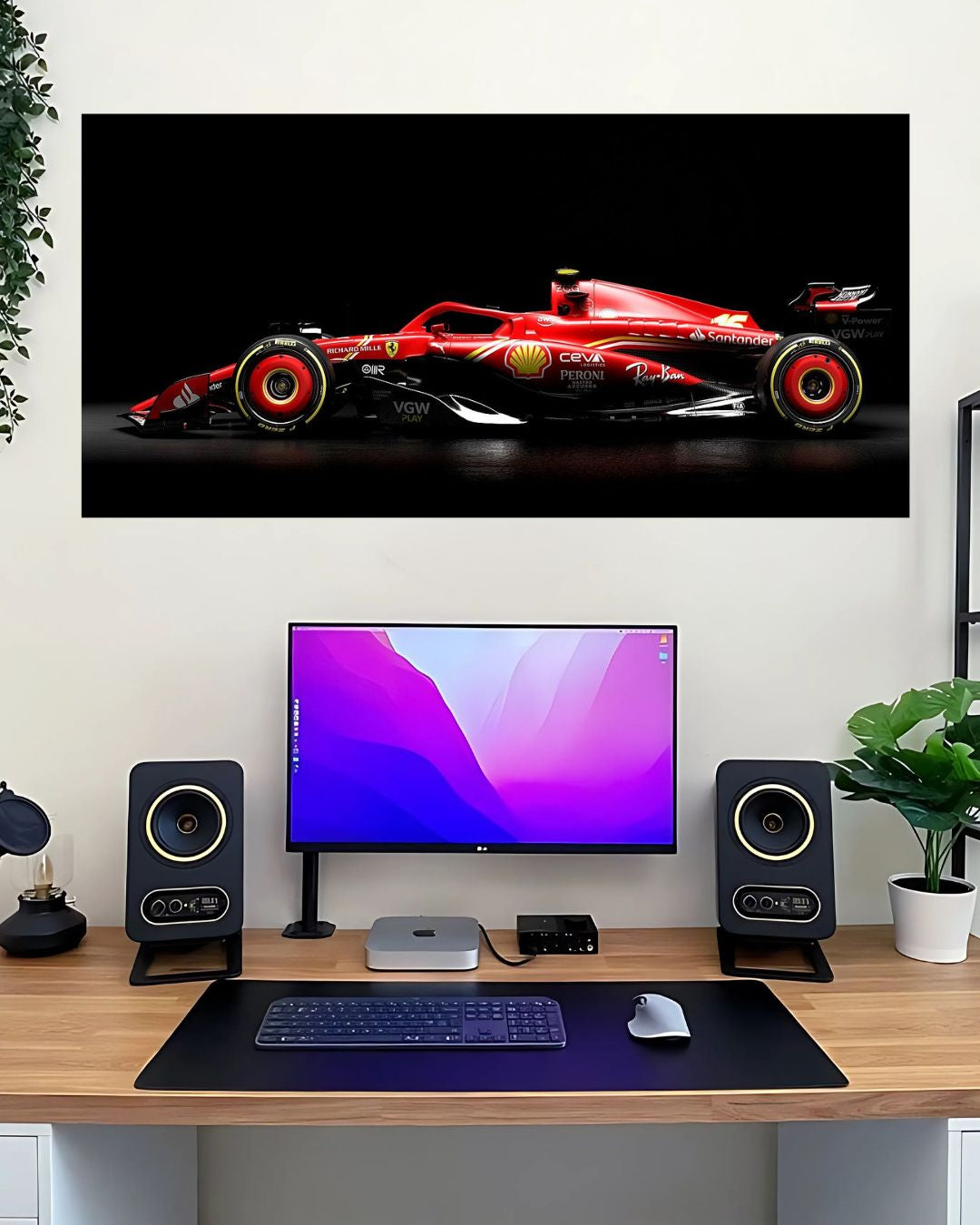 Ferrari SF24 | Split Posters | F1 Posters