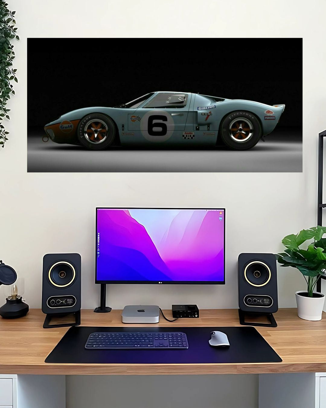 Ford GT40 #1 | Split Posters | Car Posters